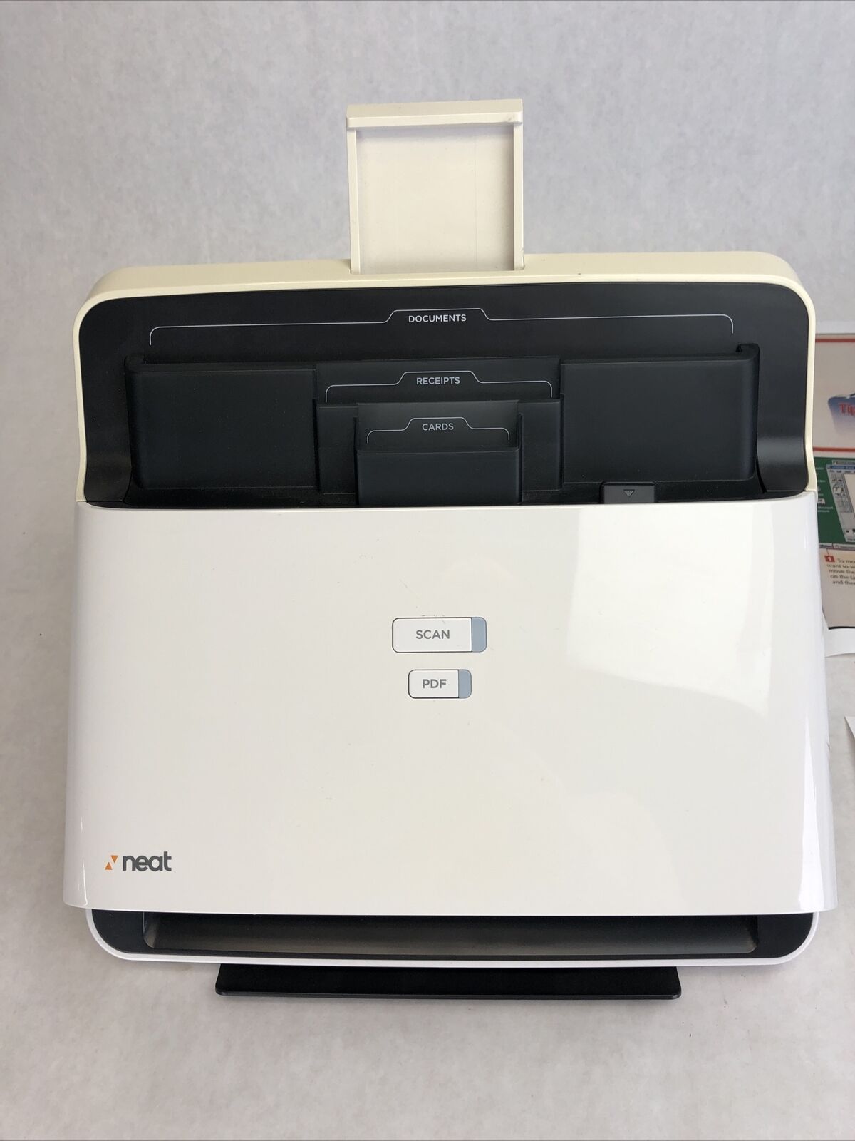 Neat Desk ND1000 Desktop Scanner and Digital Filing System - For Parts or Repair