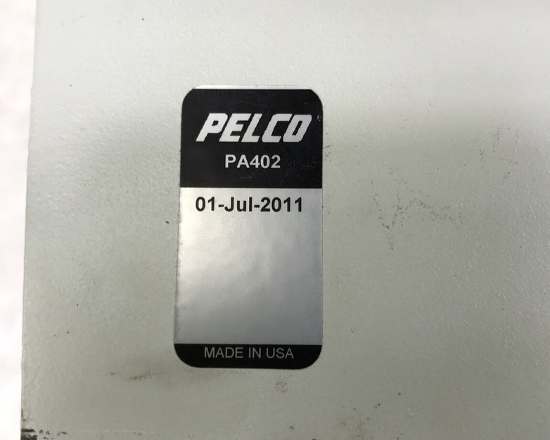 Pelco PA402 Pole Adapter for LWM41 or IWM Mount w/ Power Supply WCSL-4