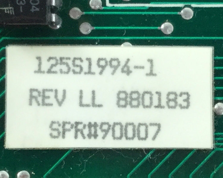 TAYLOR MOD SYSTEMS 125S1994-1 Rev LL Circuit Board