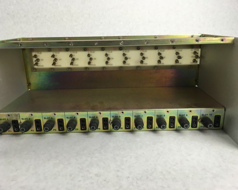 DEVAR INC Control Pneumatic To Electric Transmitter 10 Slot Case Rack