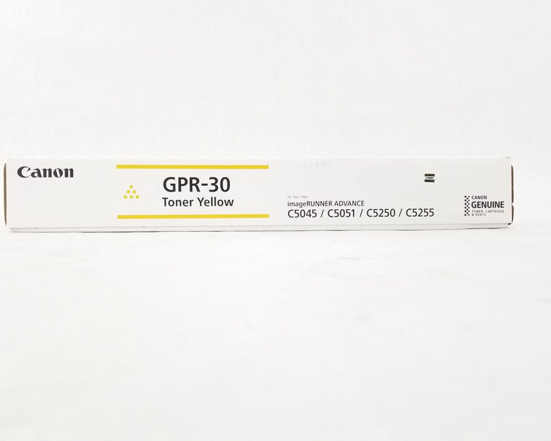 Canon GPR-30 Yellow Toner Cartridge 2801B003AA Genuine OEM