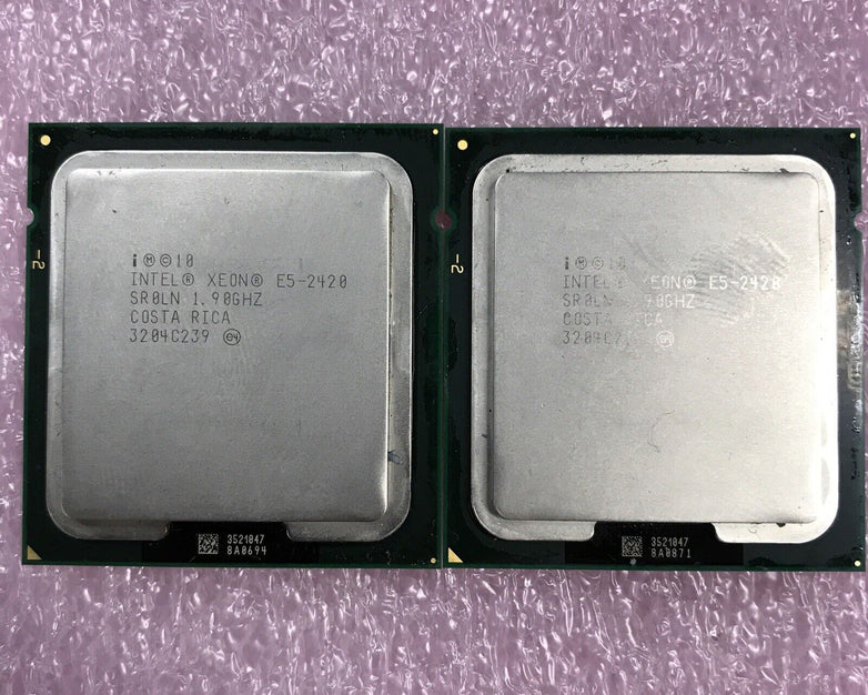 (lot of 2) Intel Xeon E5-2420 SR0LN 1.9Ghz (Tested and Working)