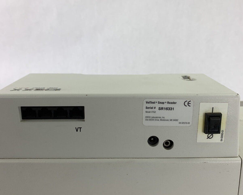 IDEXX Vet Test 8008 Veterinary Chemistry Analyzer For Parts and Repair