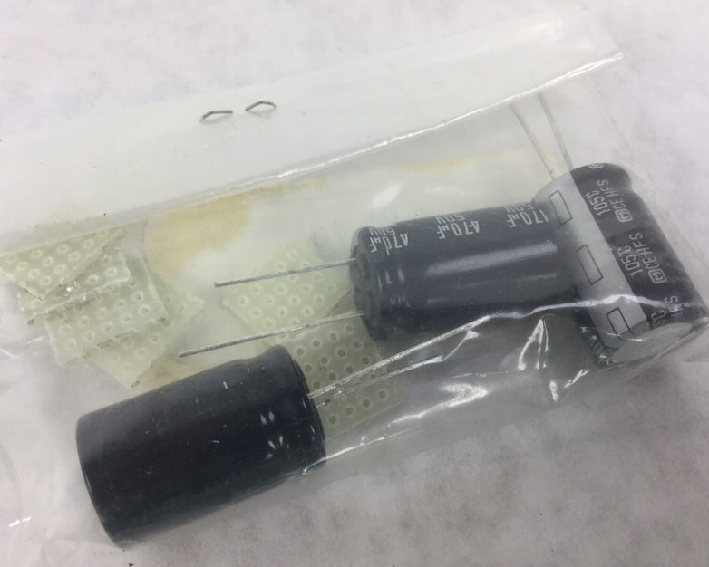 VINTAGE NEW Capacitors P1248-ND, 470UF 50V HFS CAP, Lot of 3, NEW