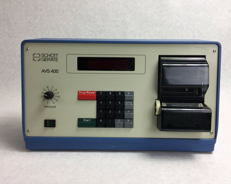 Schott Gerate AVS 400 Includes Power Cord