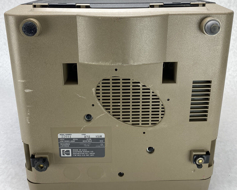 Kodak Ektagraphic 270 AudioViewer Slide Projector + Cassette Player NEEDS REPAIR