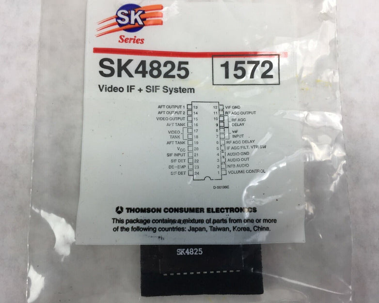 Thompson Consumer Electronics SK Series SK4825 Video IF + SIF System
