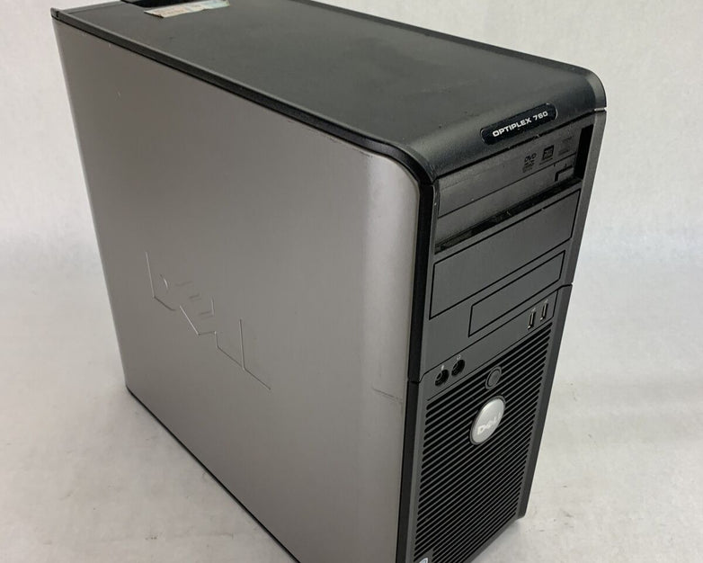 Dell Optiplex 760 MT Intel Core 2 Duo E7300 2.66GHz 2GB RAM No HDD No OS