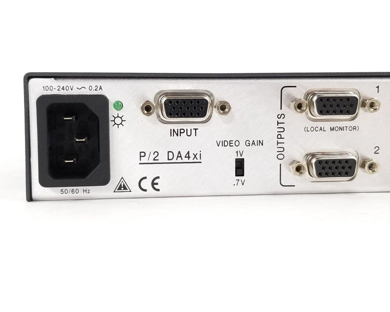 Extron 60-246-03 P/2 DA4xi (6 Deep) Four Output VGA Distribution Amplifier