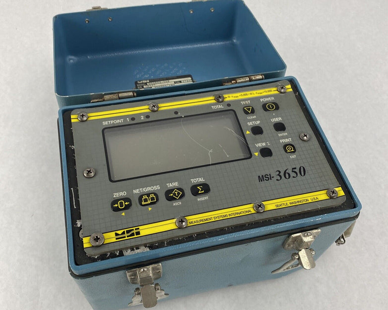 Measurement Systems International MSI-3650 Digital Weight Indicator D00802-100