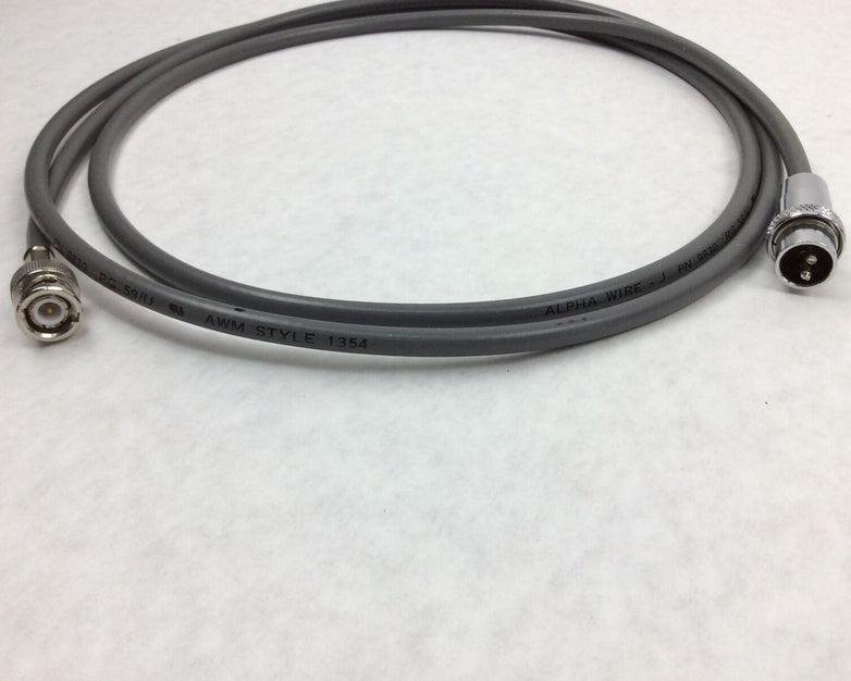 Alpha Wire - J P/N 9830 AWM Style 1354 - BNC Connector Cable - With Adapters