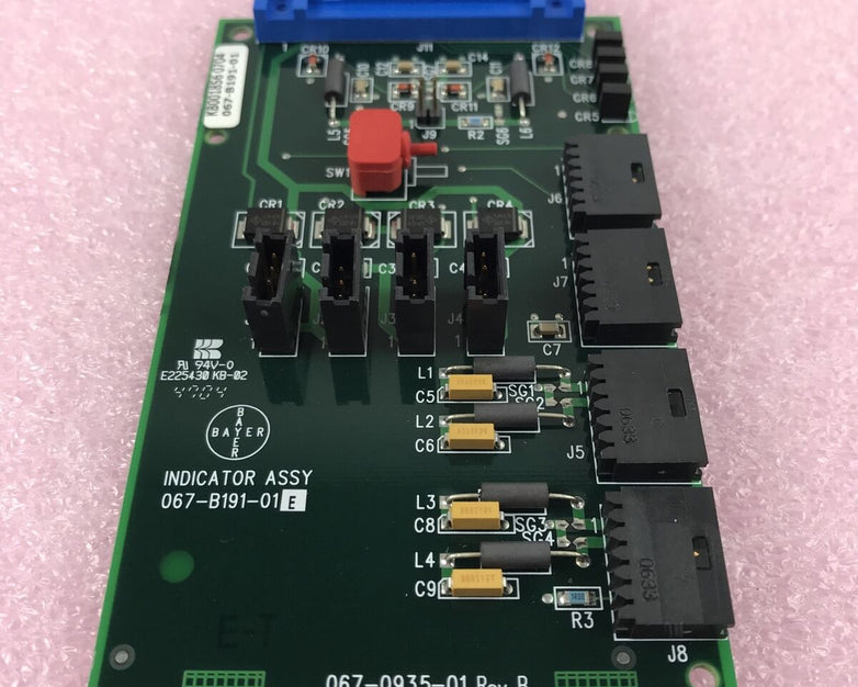 Siemens Bayer 067-B191-01D Indicator ASSY Board 067-0936-01B
