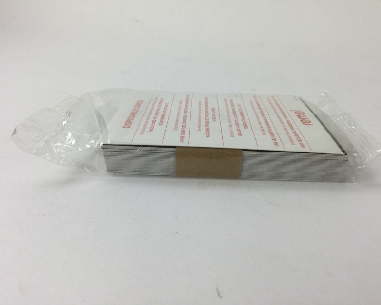 Remel Disposable Cards RT64 30369001 (Lot of 25)