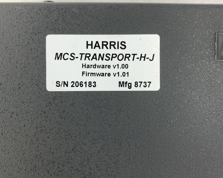 Harris ICP MCS-TRANSPORT-H-J Universal Remote