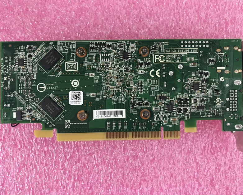 Lot of 2 AMD Radeon 07W12P HD 8490 1GB OUGA11 REV1.01 Video Card 109-C55357-00