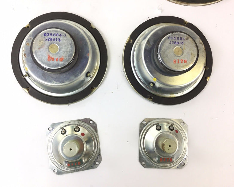 Seeburg HSC 3 Speakers For Parts or Repair