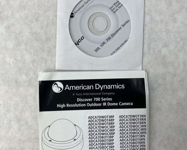 American Dynamics ADCA7DBOC4RN Outdoor IR Black 690HTVL-E 2.8-10mm TDN Clear
