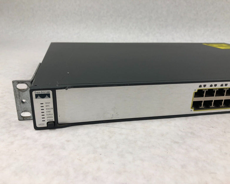 Cisco WS-C3750-24TS-S Catalyst 3750 Series 24 Port Managed Switch