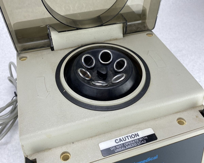Roche VanGaurd V6500 Biomedical Laboratory Centrifuge w/ 6 Position Angled Rotor