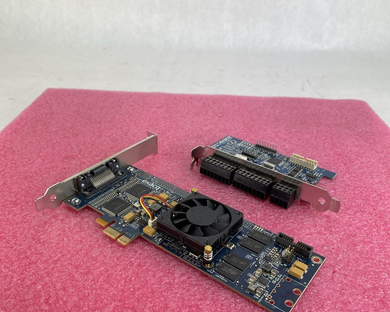 Exacq EXG100-00156 RB6 w/ExacQ 940-00120 EXG100-00137 Adapter Card