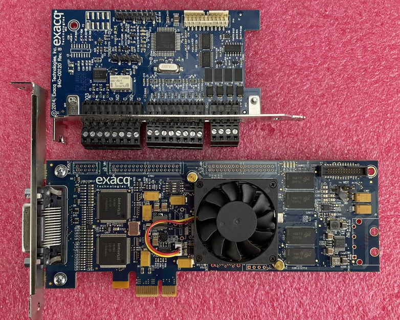 Exacq EXG100-00156 RB6 w/ExacQ 940-00120 EXG100-00137 Adapter Card