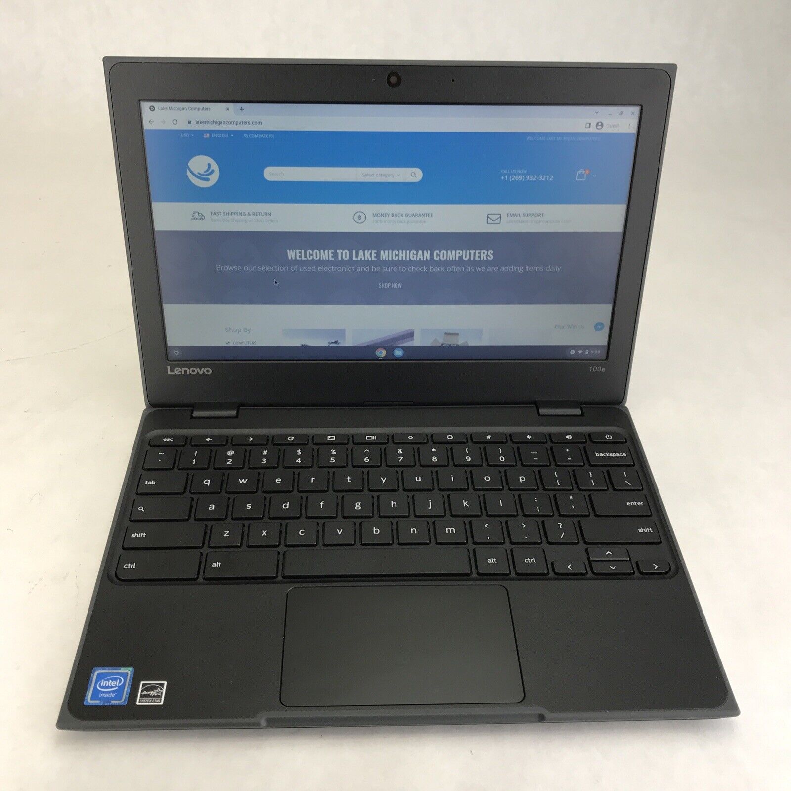 Lenovo Chromebook 100e 81ER 11.6" Intel Celeron N3350 1.1GHz 4GB RAM 16GB SSD