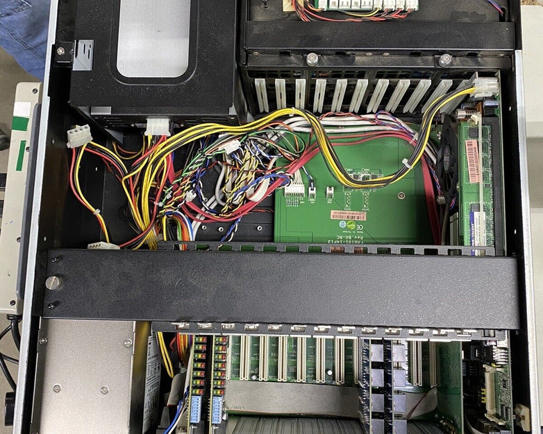 Harris 302050-32 H Class Controller Axiomtek AX6156ETB2F-L-R Industrial Chassis