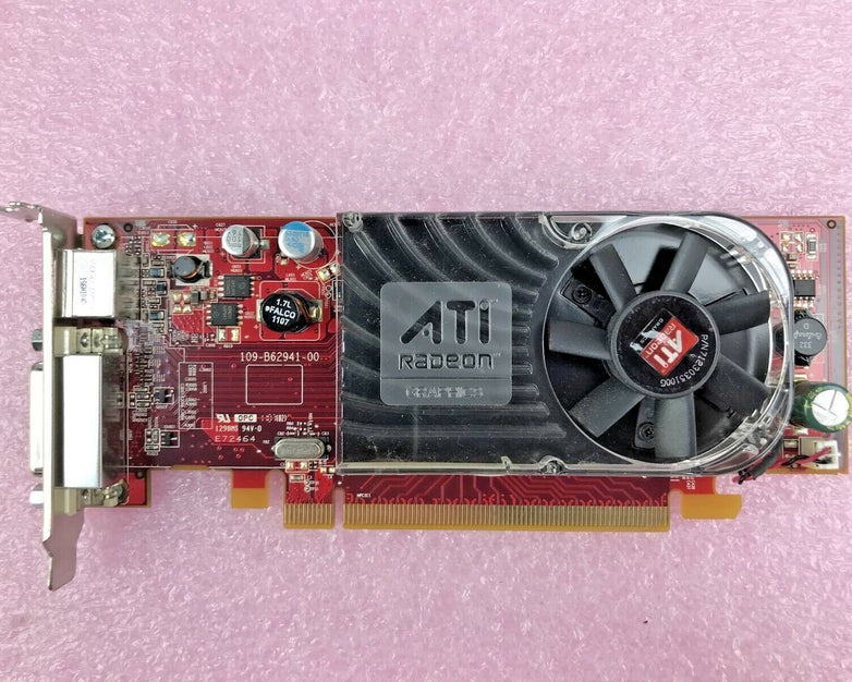 Lot of 5 ATI 109-B62491-00 Radeon HD 3450 256MB DMS-59 S-Video PCIe GPU 0Y103D