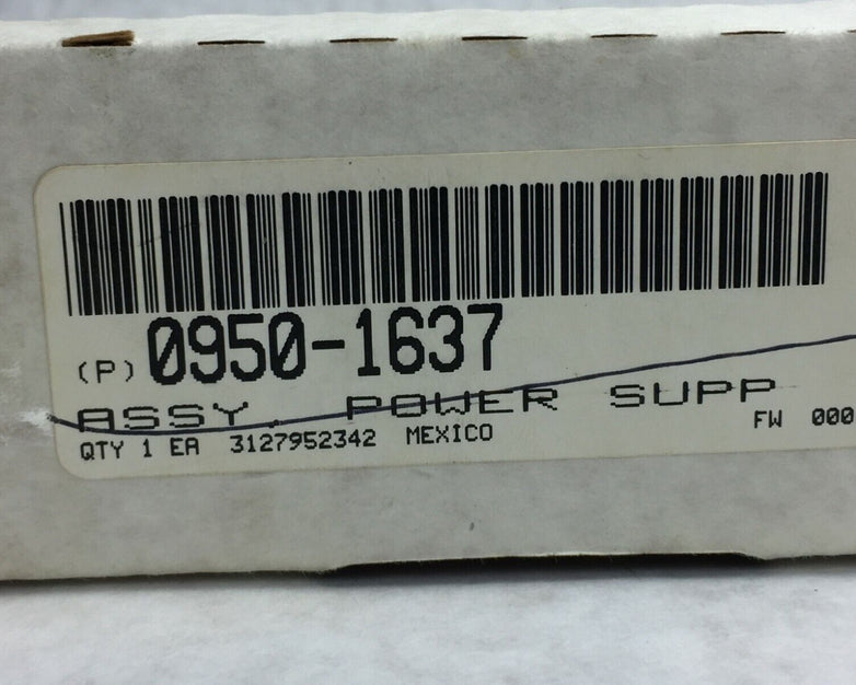 HP Agilent 0950-1637 Power Supply Assembly