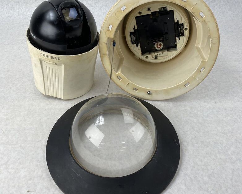 Hanwha SCP-2270N Digital Color PTZ Camera in SHP-3701F Dome-Flushing Housing