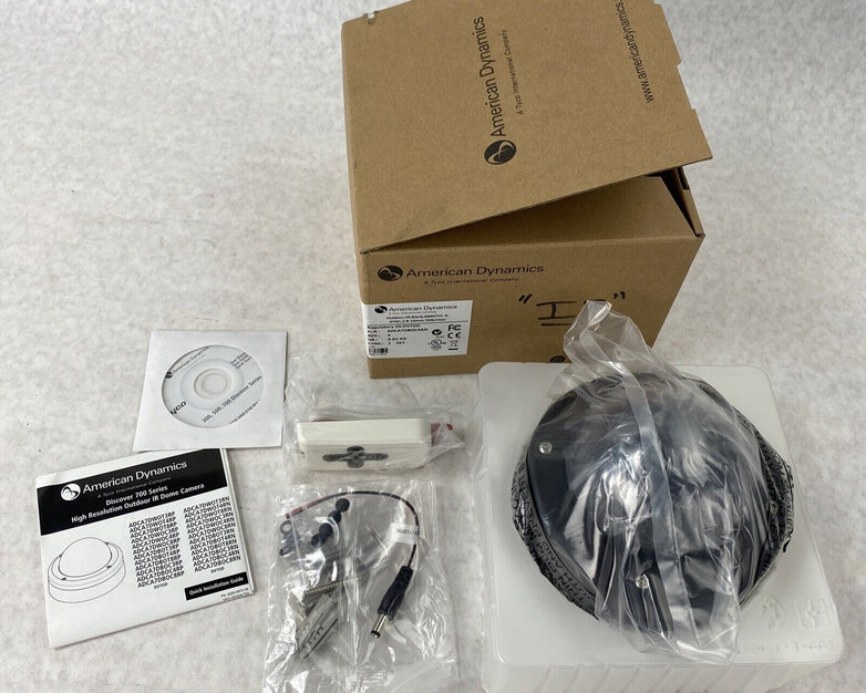 American Dynamics ADCA7DBOC4RN Outdoor IR Black 690HTVL-E 2.8-10mm TDN Clear