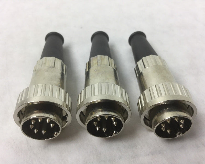 PREH 71430-070-0000, DIN MALE LOCKING COR, Lot of 3