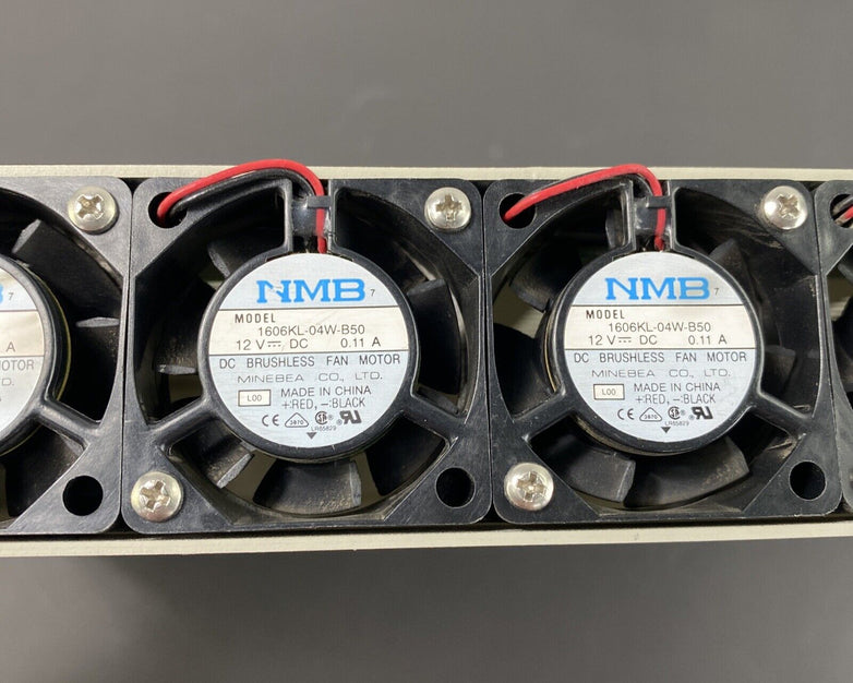 Leitch CF-6801 cooling frame with 10 NMB 1606KL-04W-B50 12V brushless fans