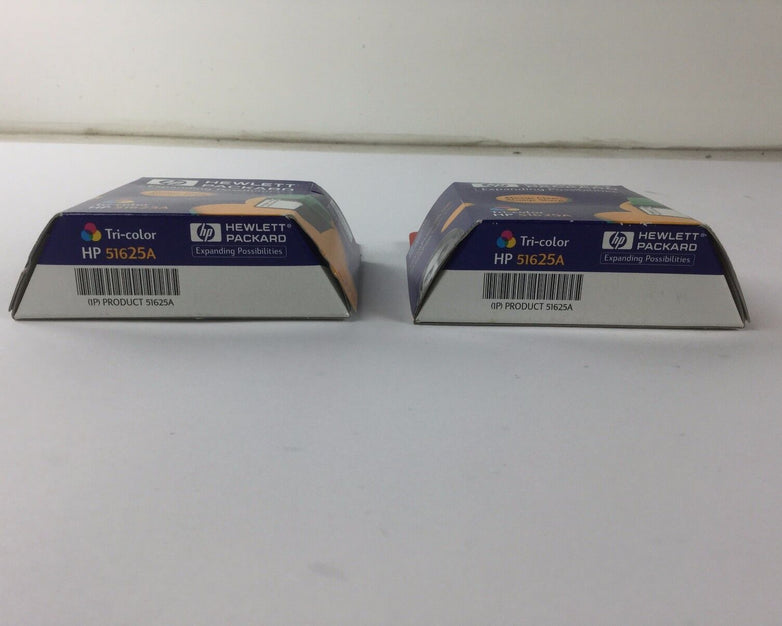 HP Inkjet Print Cartridge 51625A Tri Color (Lot of 2), NEW