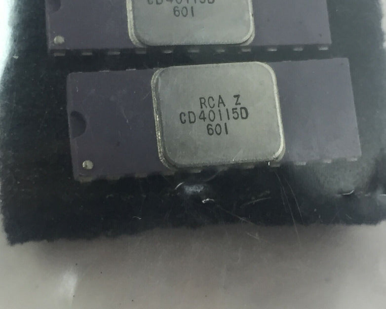 (4) RCA CD40115D Integrated Circuit Lot of 4