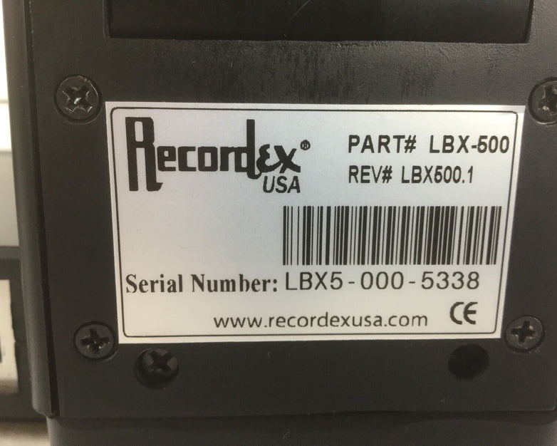 RECORDEX LBX-500 IMMCAM DESKTOP DOCUMENT CAMERA, Works