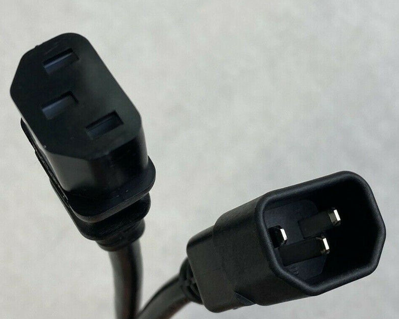 Well Shin 3ft power cord C13-C14 16AWG 13A 250V WS-002F to E115330 lot of 2