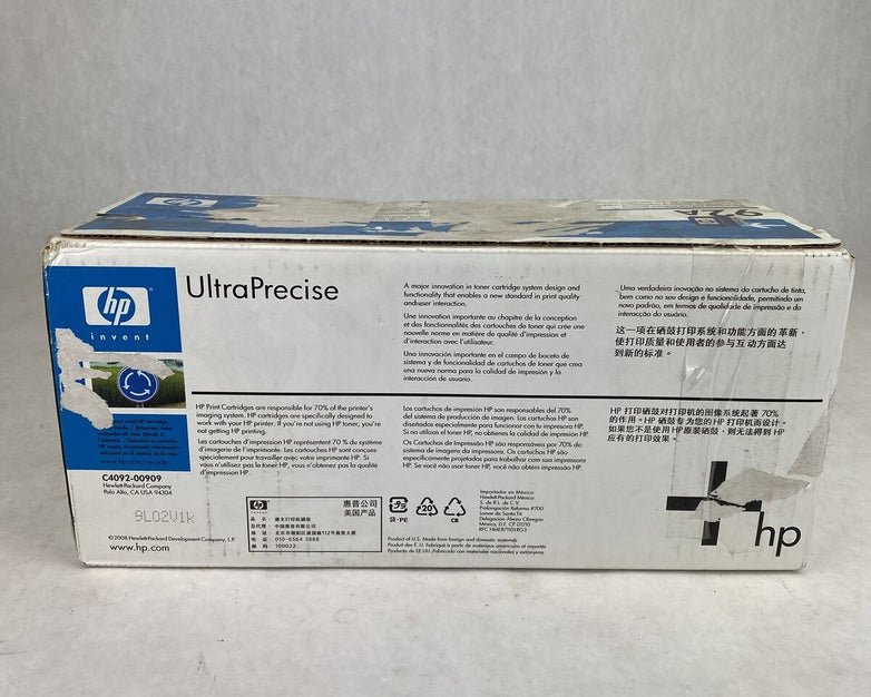 SEALED genuine HP 92A C4092A toner LaserJet 1100 3200 3220