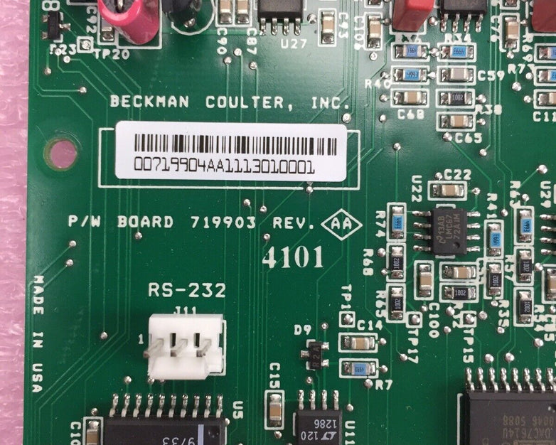 Beckman Coulter 719903 - Rev. AA - Replacement Part