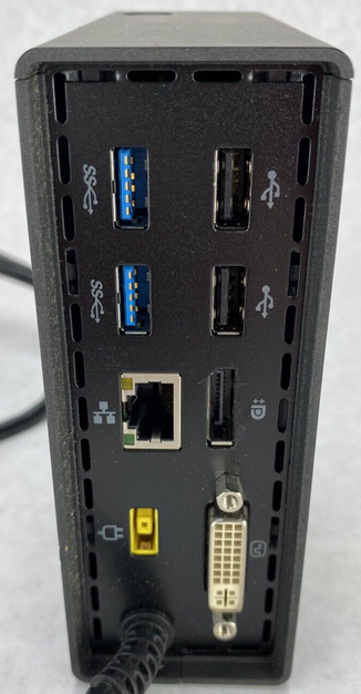 Lenovo 03X7011 ThinkPad OneLink DU9033S1 Dock DVI DisplayPort USB3.0 but NO PSU