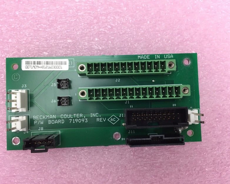 Beckman Coulter 719093 - P/W Board - Rev. AC - Replacement Part