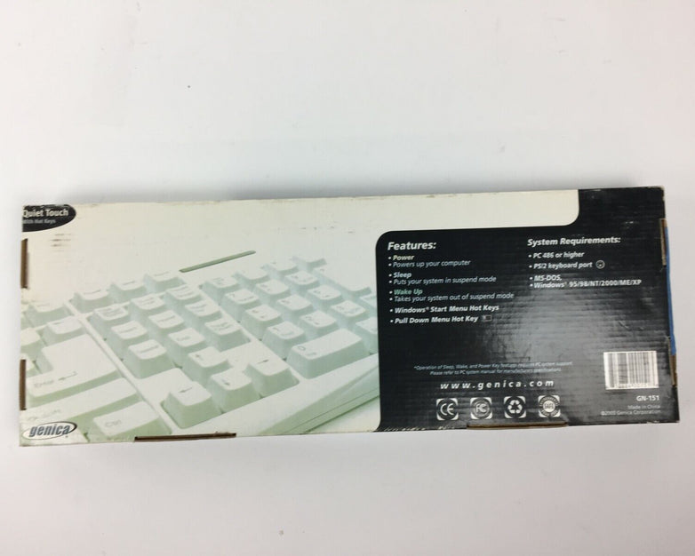 Genica GN-151 108-Key For Windows NEW