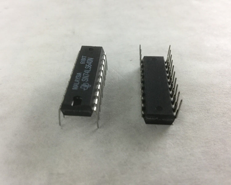 TEXAS SN74LS640N, IC BUS TRANSCEIVER 8BIT 20 DIP, Lot of 2