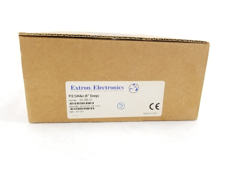 Extron 60-246-03 P/2 DA4xi (6 Deep) Four Output VGA Distribution Amplifier
