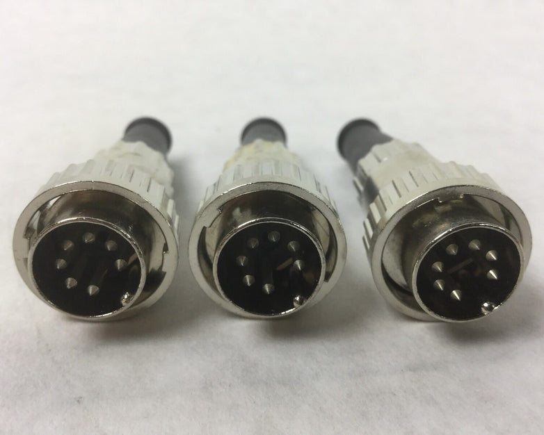 PREH 71430-070-0000, DIN MALE LOCKING COR, Lot of 3