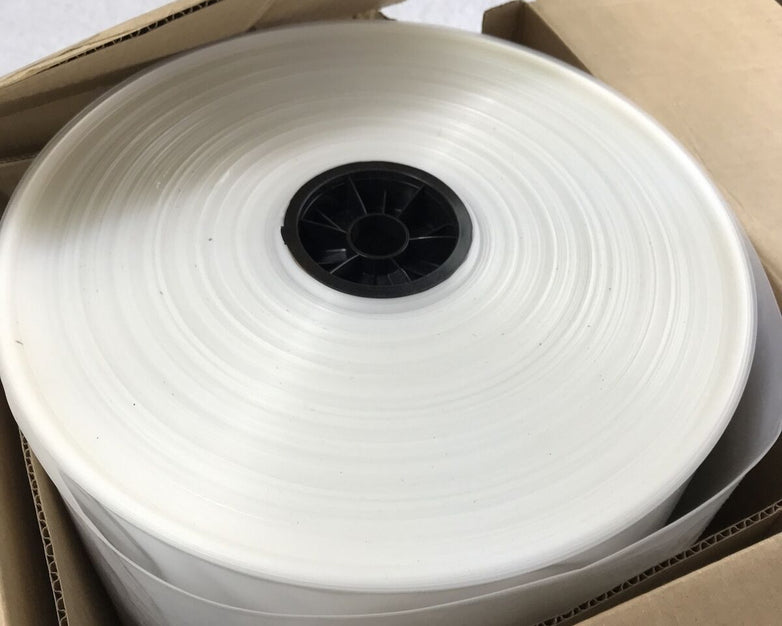 12" x 1500 Roll of 4-Mil Clear Poly Tubing