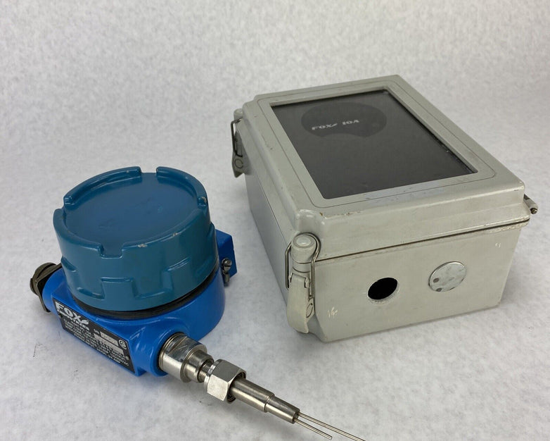 Fox Industries 10A-30P-D1 Thermal Gas Mass Flowmeter Untested