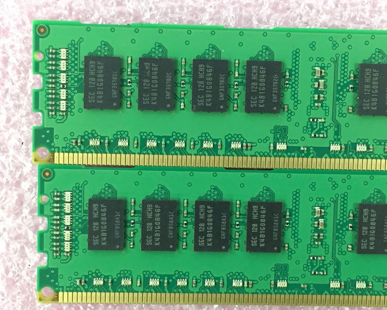 4GB Kit (2x 2GB) 2Rx8 PC3-1600R-09-10-B0-P1 Samsung M393B5673FH0-CH9Q5