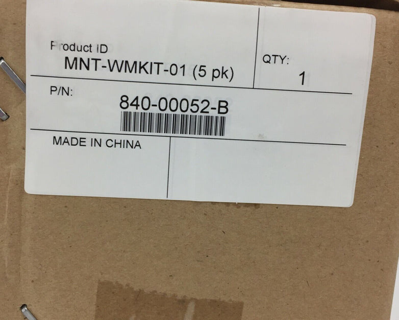 Fortinet MNT-WMKIT-01 5 Pack 840-00052-B Lockable Wall Mount Kit for AP1000I