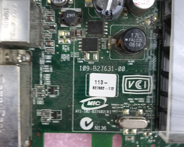 DELL 0XX355 ATI Radeon 109-B27631-00 256MB PCI-E Low Profile Video Card